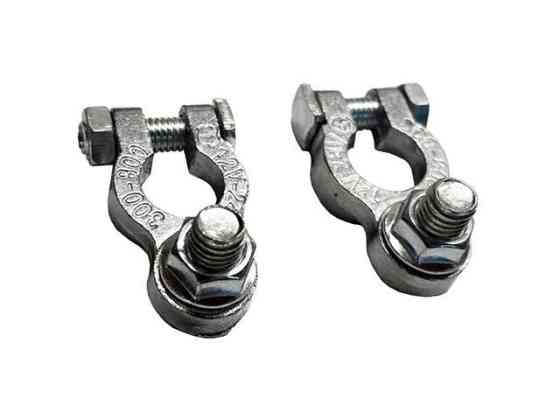 Клеммы на дизельный двигатель 180N-мотоблок 195N, к-т 2 шт.: 