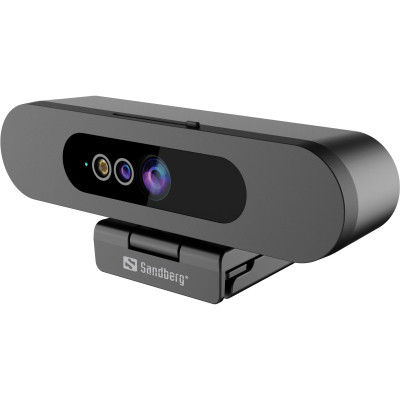 Веб-камера Sandberg Face-ID 2 HD 1080p Windows Hello USB-C/USB2.0 Black (134-40) Вінниця - фото 5