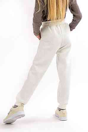 Дитячі теплі штани, молочні Крохатушка одяг Київ