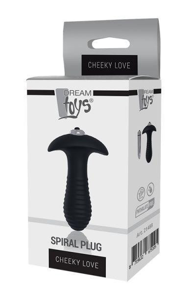 Анальная пробка CHEEKY LOVE SINGLE SPEED SPIRAL PLUG Sex Aura Киев - изображение 2