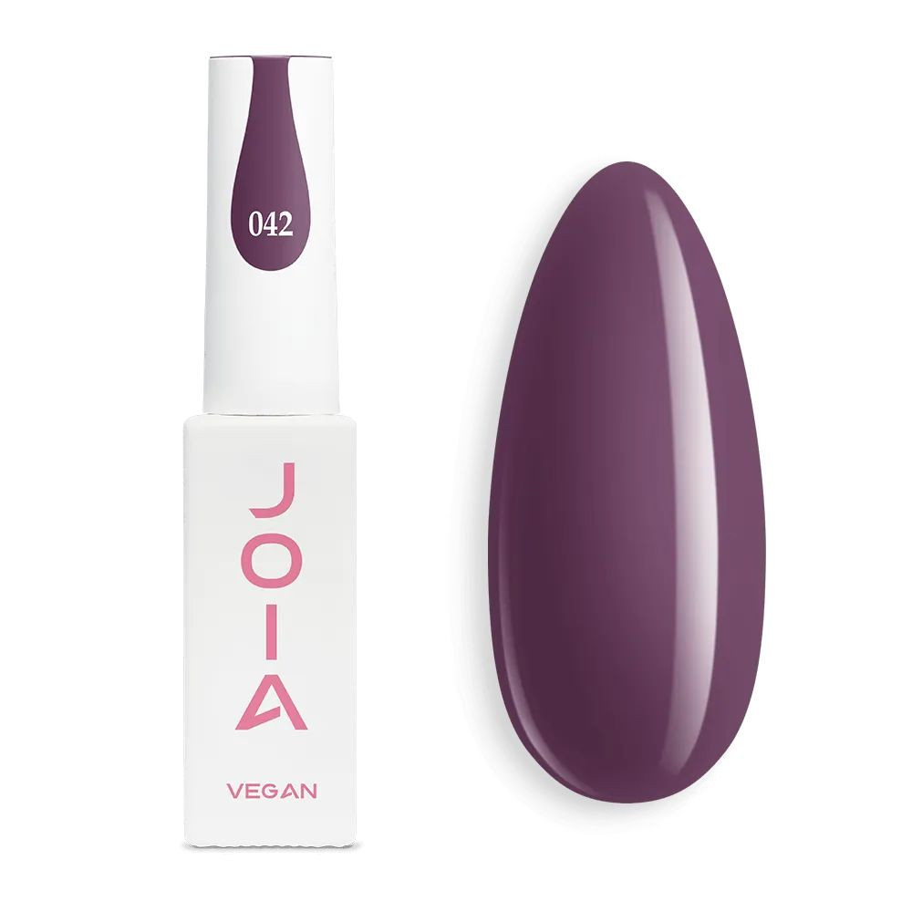 Гель-лак для ногтей фиолетовый 042 эмаль JOIA vegan 6 мл Киев - изображение 7