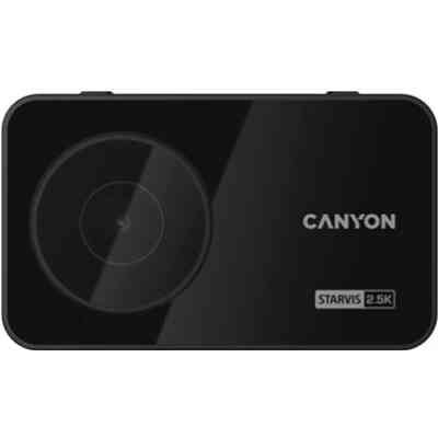 Відеореєстратор Canyon DVR25GPS WQHD 2.5K 1440p GPS Wi-Fi Black (CND-DVR25GPS) Вінниця