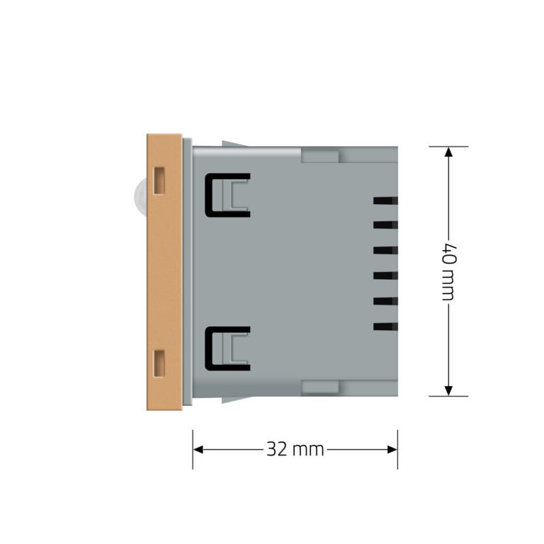 LIVOLO Механізм автоматичний світильник для сходів підлоги датчик руху темряви, золотий, 2700K, Київ - фото 3