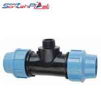 Тройник резьба наружная для пэт трубы ТРН ∅ 32х3/4 Харьков