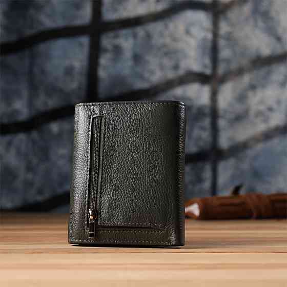 Женский кошелек среднего размера из натуральной кожи ST Leather 23074 Зеленый Киев