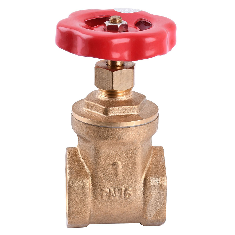 Засувка вентильна пряма SOLOMON латунна 1″ (2042) Тернопіль - фото 1