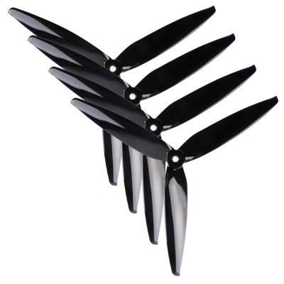 Пропеллер для дрона Gemfan Flash 7040 7 Inch 3-Blade 7X4X3 PC CW CCW Propeller for RC M (GF-7040) Винница - изображение 2