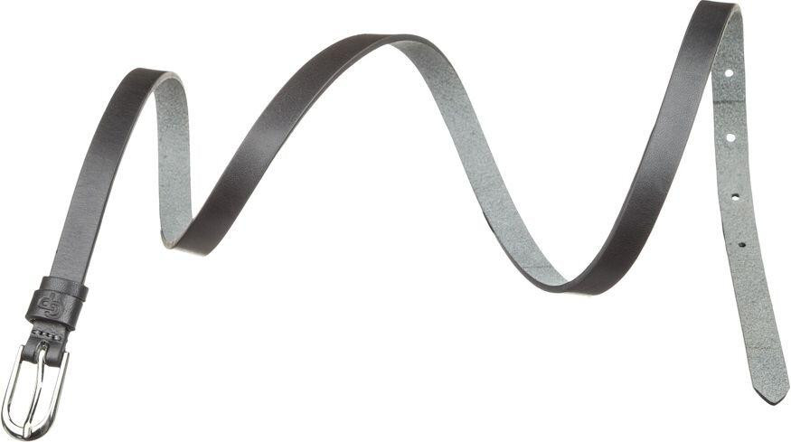 Ремень женский Grande Pelle 11072 тонкий Черный Киев - изображение 3