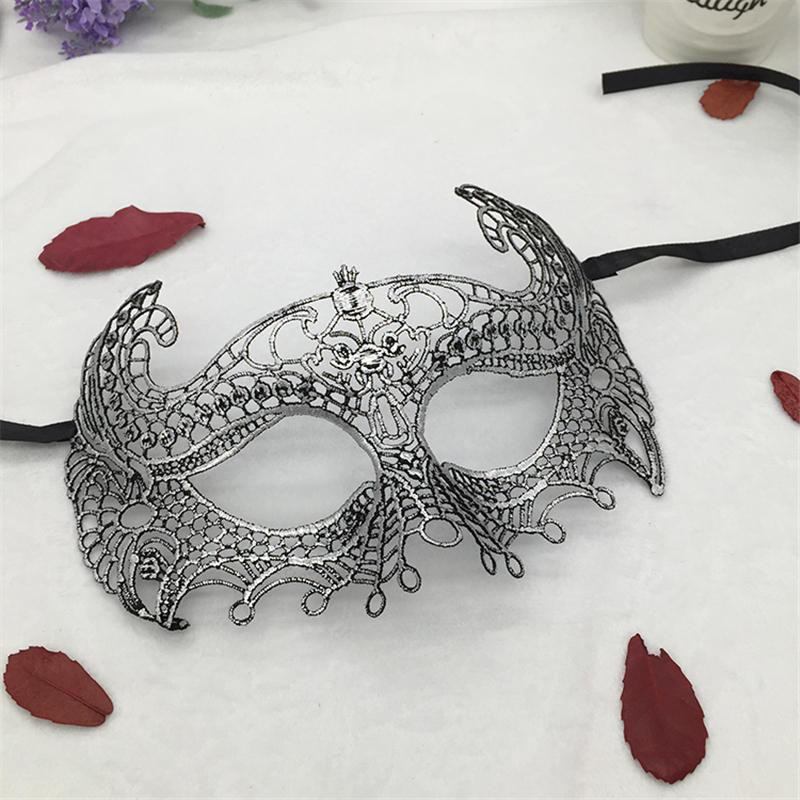 Маскарад маска театральная one size серебристый Киев - изображение 1