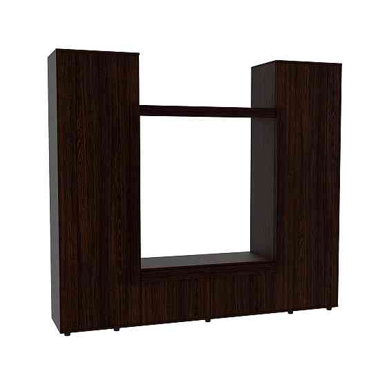 Стенка в гостиную под ТВ Эхо-4, Венге Магия, 2080х420х1850 Львов