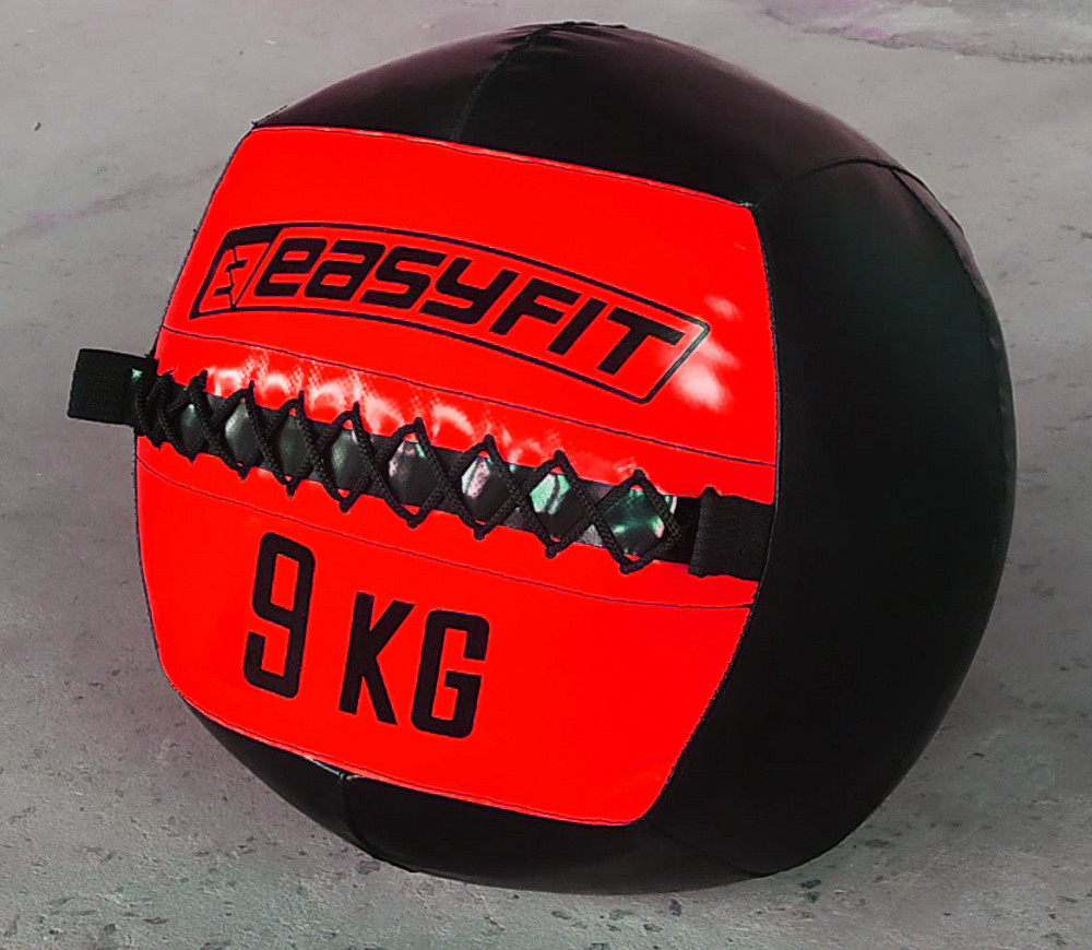 EasyFit Медичний м'яч EasyFit Wall Ball (медбол, волболл) 9 кг Коломия - фото 2