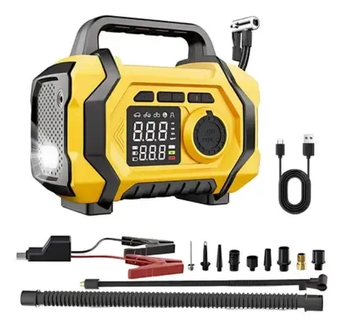 Компрессор портативный / Мини-компрессор для авто ATJ-201 Коломыя