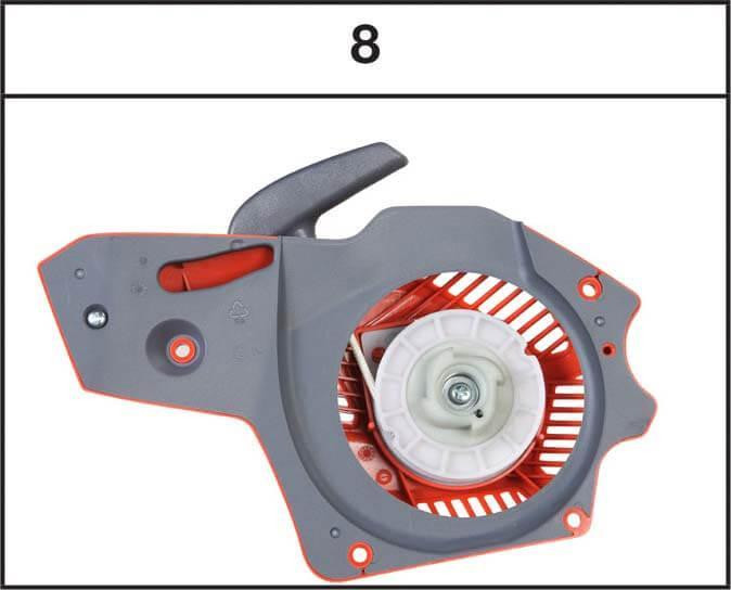 Бензопила Oleo-Mac GSH 40 BCPI/35R (35см; 1,7 кВт/2,3 к. с.; 38,9 см. куб.) 50339002E1 Киев - изображение 8