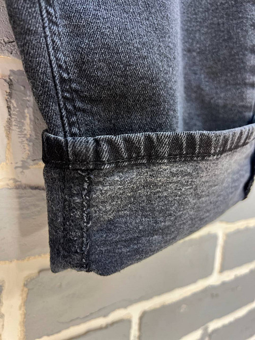 Джинсы женские Jeandia 71-4133 skater утепленные на байке широкие бананы черные, черный, 38, 38, 82 см, 112 см Киев - изображение 14