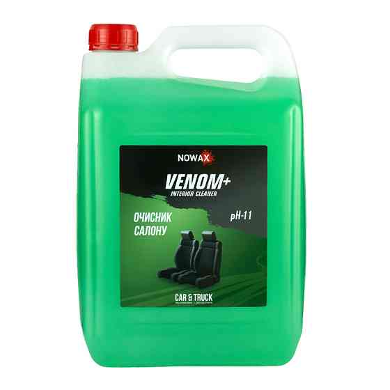 Очисник салону Nowax Venom+ Interior Cleaner концентрат 5л Львів