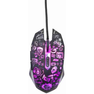 Мишка Gembird MUS-6B-GRAFIX-01 USB Black (MUS-6B-GRAFIX-01) Вінниця