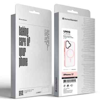 Чохол до мобільного телефона Armorstandart Uniq MagCase Apple iPhone 17 Pink (ARM86263) Вінниця
