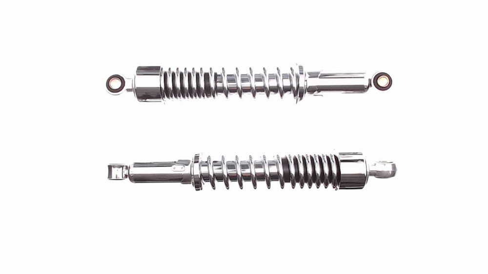 Амортизаторы (пара) мотоцикл Ява 345mm, регулируемые (хром) Мукачево - изображение 1