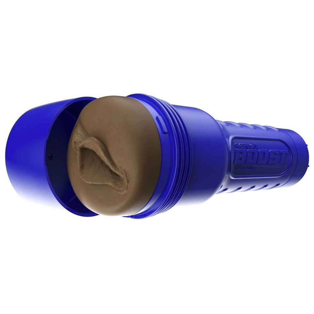 Мастурбатор-вагіна Fleshlight Boost Bang Medium Dark Flesh, плаваючі кільця Turbo Tech Sex Aura Київ - фото 8