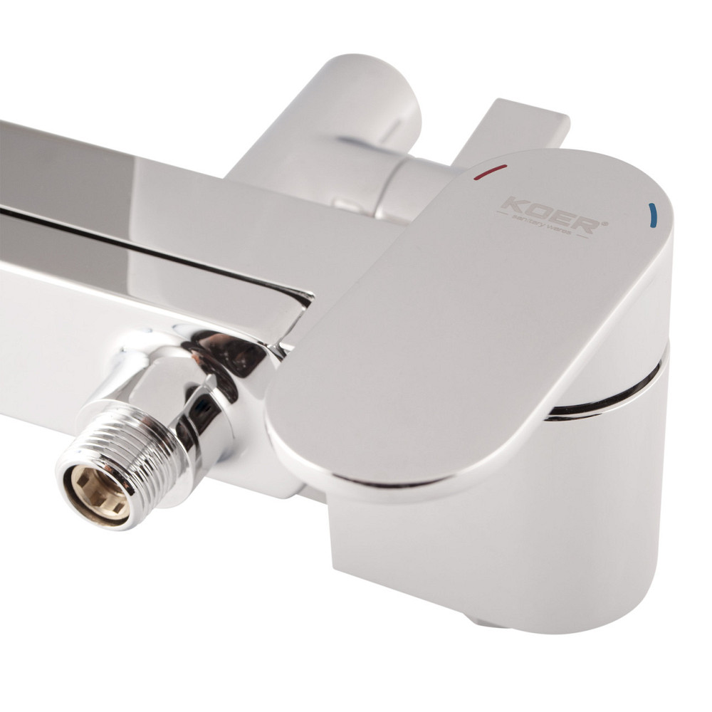 Душова колона Koer KB-56030-01 з змішувачем та 3 функціями (KR5427) Харків - фото 8