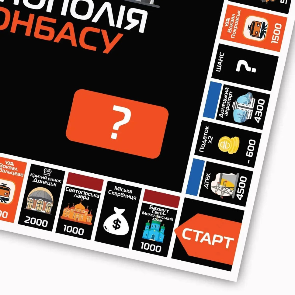 Настільна гра Монополія Донбасу PLR-0046 від 2 до 5 гравців Вінниця - фото 3