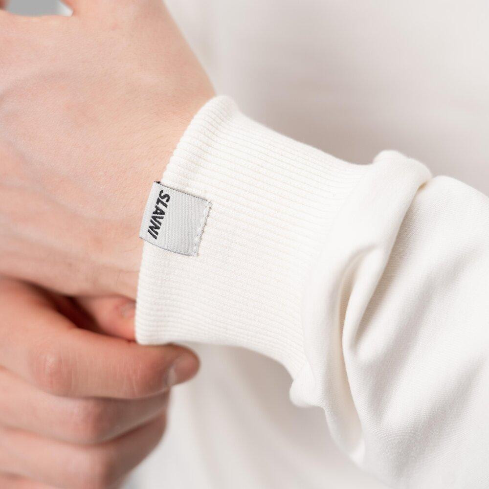 Свитшот мужской однотонный молочный Pobedov 001 Киев - изображение 10