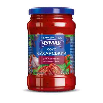 Соус Чумак Кухарський з в’яленими томатами 300 г с/б (4823096008943) Вінниця