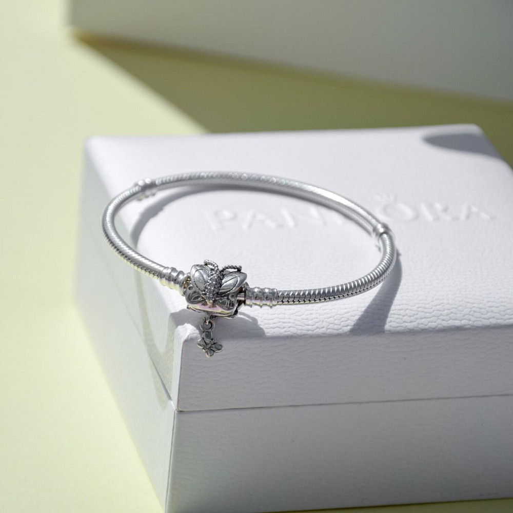Срібний браслет для намистин Пандора "Метелик" 597929CZ MasterSem Київ - фото 4