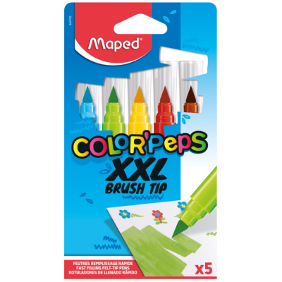 Фломастеры Maped с супер-толстым корпусом COLOR PEPS XXL, 5 цв (MP.844705) Винница - изображение 1