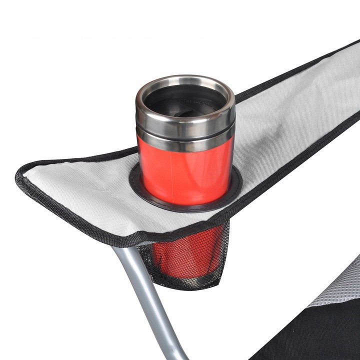 Крісло м'яке розкладне до 120 кг з підлокітниками та чохлом Trizand (23674) Нововолинськ - фото 6