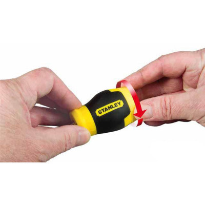 Набор отверток Stanley Multibit Stubby с 6 сменными битами (0-66-357) Винница - изображение 3