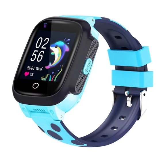 Дитячий розумний наручний годинник Smart Baby Watch Y95H 4G з GPS Синій Вінниця
