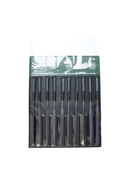 Набір надфілів різнопрофільних 10пр. (L-160мм, Ø4мм), в блістері Одеса - фото 1