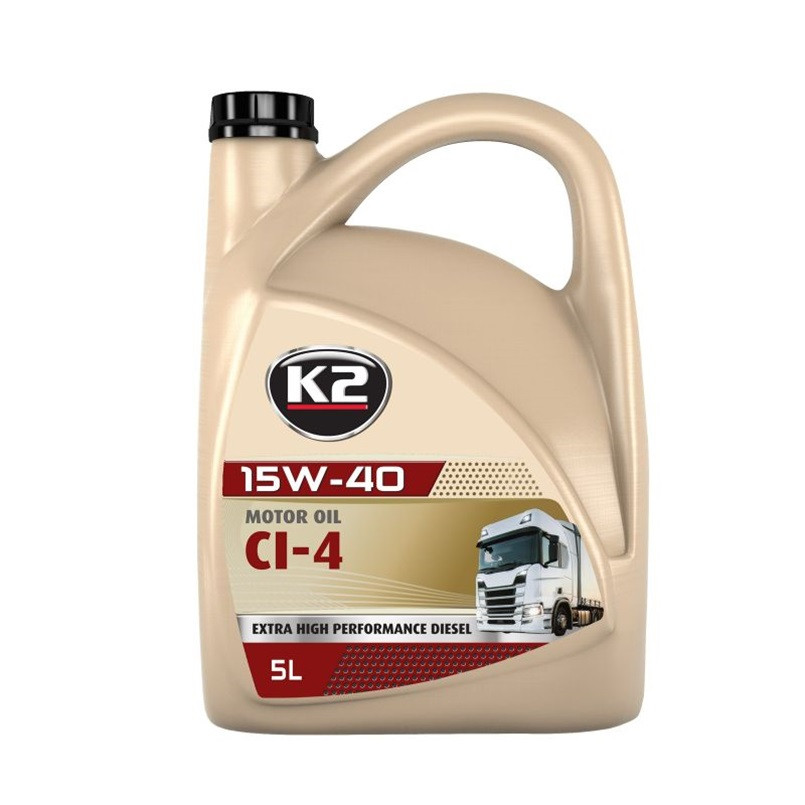 Моторне масло K2 Motor Oil CI-4 15W-40 5л Львів - фото 1