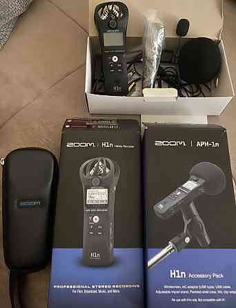 Петличка рекодер микрофон аудиорекодер Zoom H1n. Киев