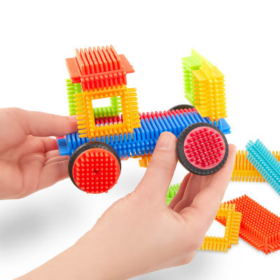 Конструктор Battat серії Bristle Blocks - Будівельник, 36 деталей (BT3099Z) Вінниця - фото 5