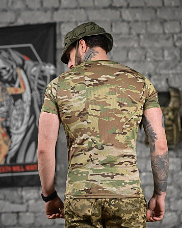 Тактична футболка hermit мультикам coolpass (хороша якість) ВТ1169 Одесса - изображение 11