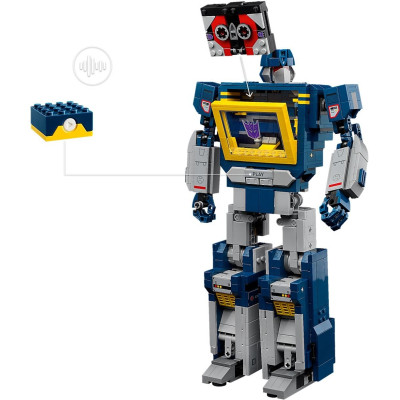 Конструктор LEGO Icons Transformers: Саундвейв (10358) Вінниця - фото 11