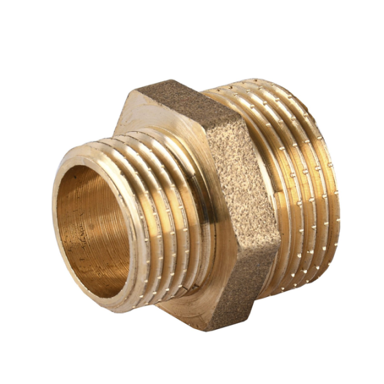 Ніпель 1''х3/4'' Україна, латунь Харків