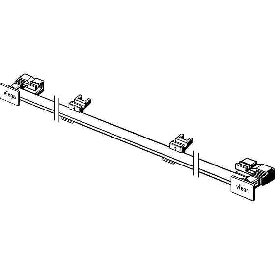 Дизайн-вставка (чорна) в душ лоток VIEGA 736583 (000021626) Київ