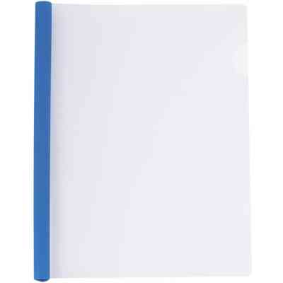 Папка-скоросшиватель Economix А4 с планкой-зажимом 10 мм (2-65 листов), синяя (E31205-02) Винница