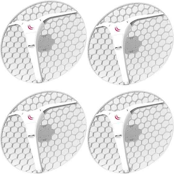 Точка доступу (зовнішня) MikroTik RBLHGG-5acD-XL 4pack "LHG XL 5 ac Вінниця