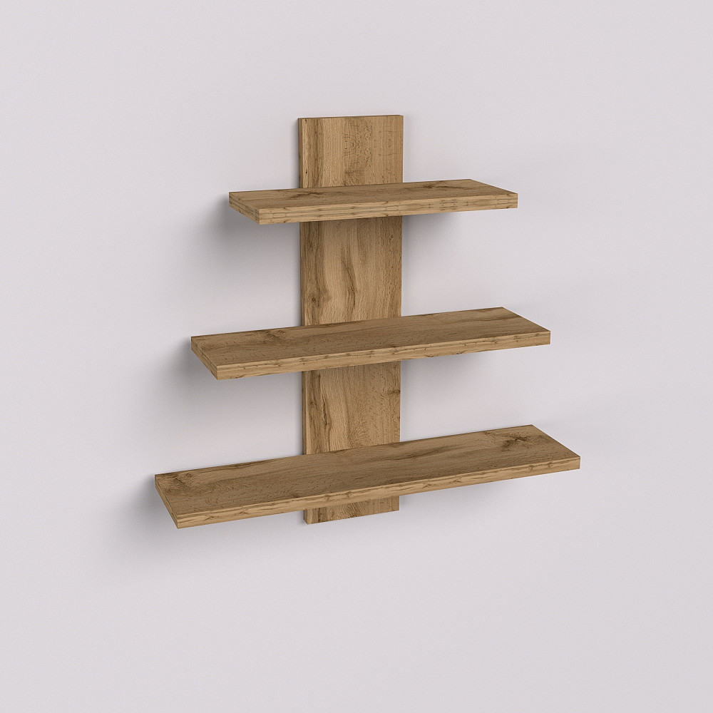 Полиця навісна П-1, Дуб Аппалачі, 500/140/500 Львів - фото 1