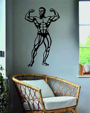 Декоративное настенное Панно «Бодибилдер», Декор на стену Киев