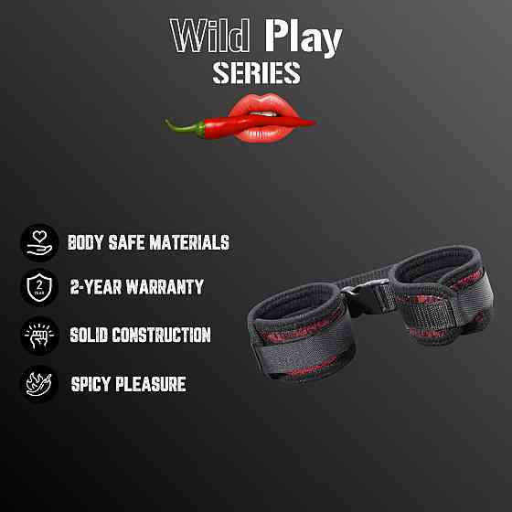 Наручники - Erospace Wild Play Handcuffs C16 Sex Aura Київ