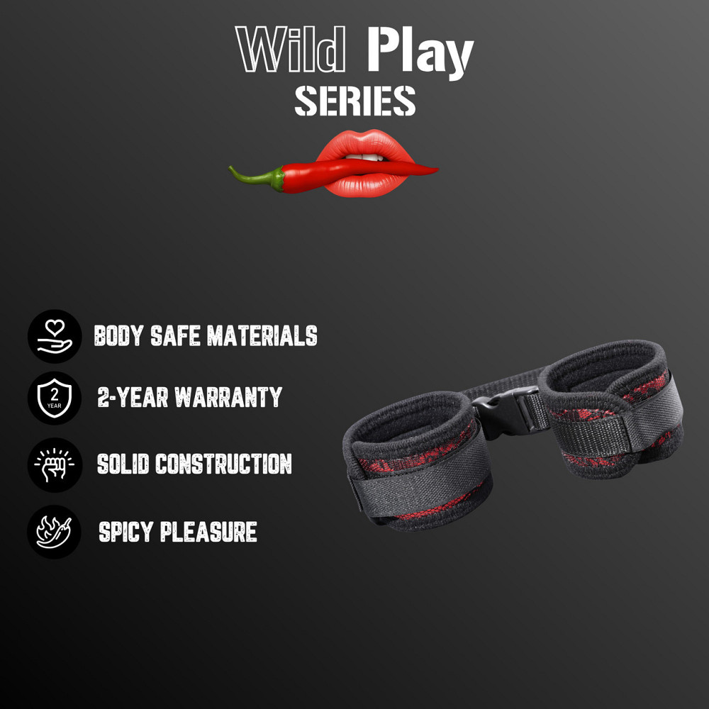 Наручники - Erospace Wild Play Handcuffs C16 Sex Aura Київ - фото 2