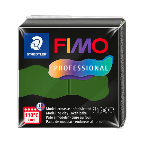 Пластика Professional зеленаяя травяная 57г Fimo Киев