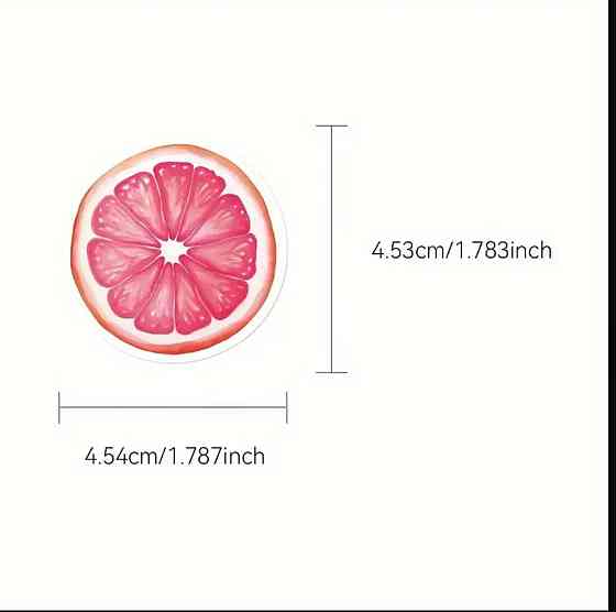 Набор розовых винтажных наклеек 60 шт – декоративные стикеры Киев