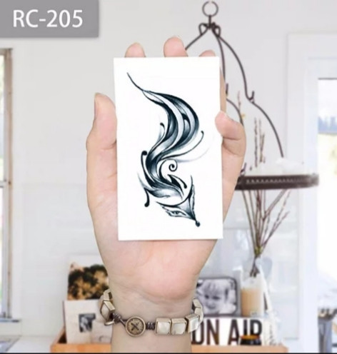 Перекладна татуювання на тіло "Лис" - розмір стікера 10*6см Київ - фото 1