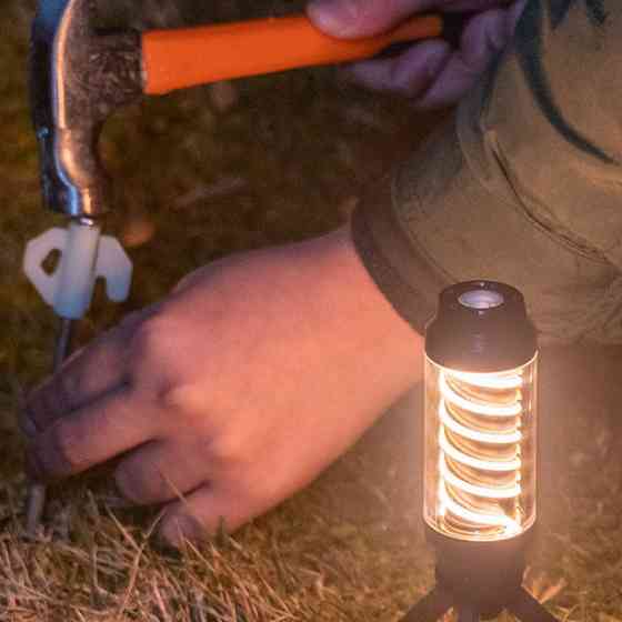 Лампа/ліхтар для кемпінгу 1900-6500К 800мАгод IPX4 чорний Puluz TBD0603758801C Київ